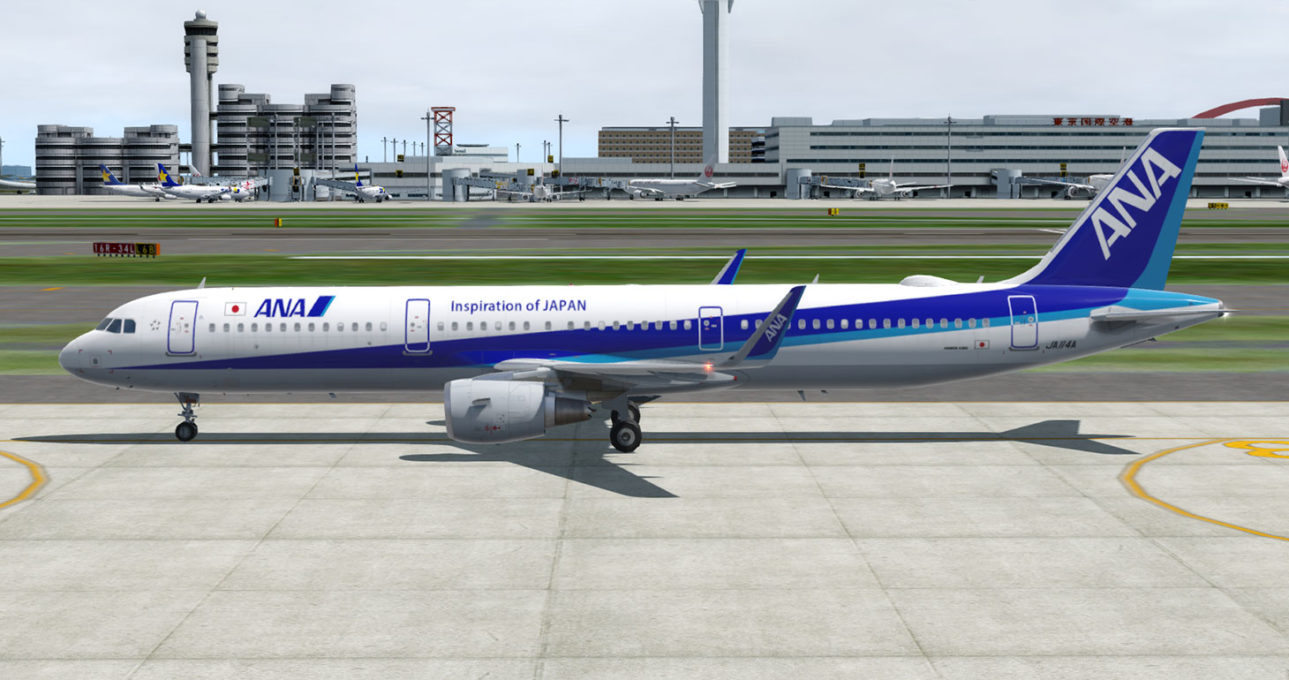 ANA A321-200 for FSPX A32X ceo – Japan FS AI