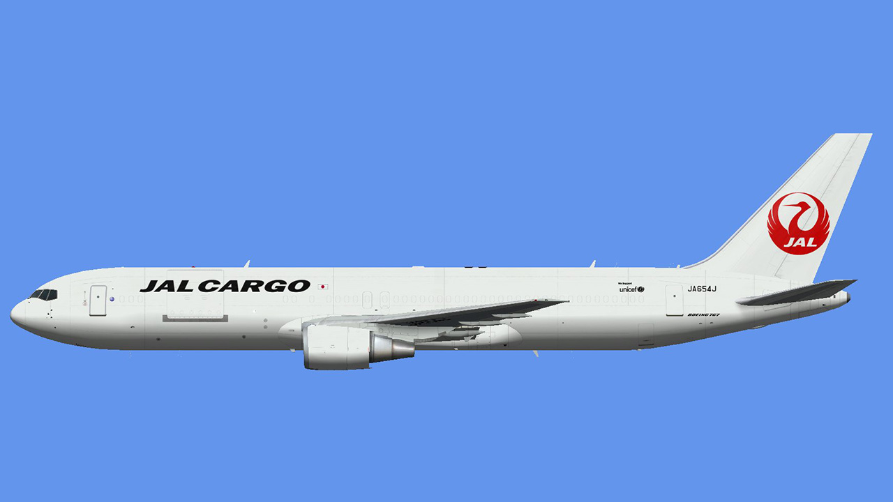 JAL CARGO B767-300BCF for FSPX B767 – Japan FS AI